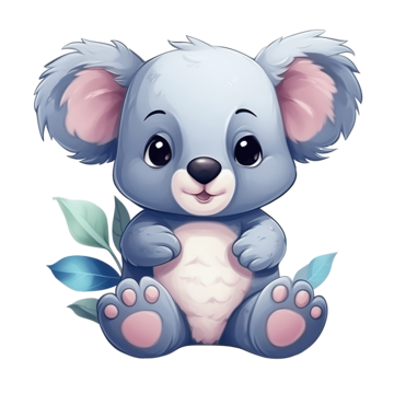 pngtree-cute-cartoon-animal-character-clipart-colorful-koala-png-image_9200765
